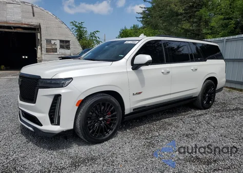 2023 Cadillac Escalade V Esv Sport z USA, uszkodzony, nr VIN 1GYS4SK96PR552557